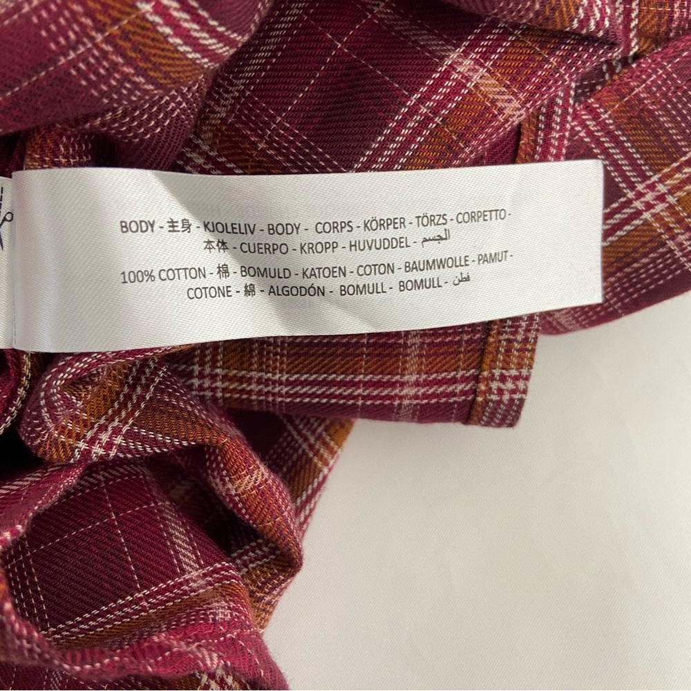 Ariat Real Shirt Plaid LS Snap Top NWT - Picture 9 of 9